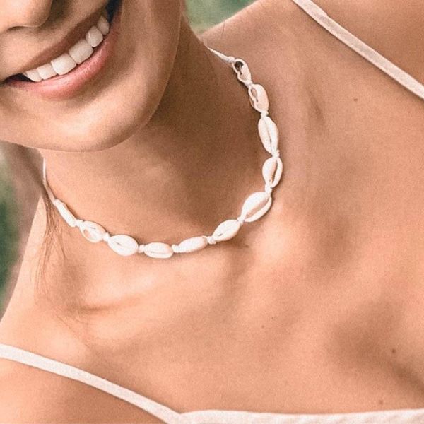 chokers selling european fashion simple hand-woven natural shell short necklace for women statment jewelry gifts, Golden;silver
chokers selling european fashion simple hand-woven natural shell short necklace for women statment jewelry gifts, Golden;silver