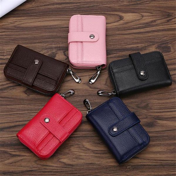 card holders multi-function leather package id bag zipper holder men business, Brown;gray
card holders multi-function leather package id bag zipper holder men business, Brown;gray