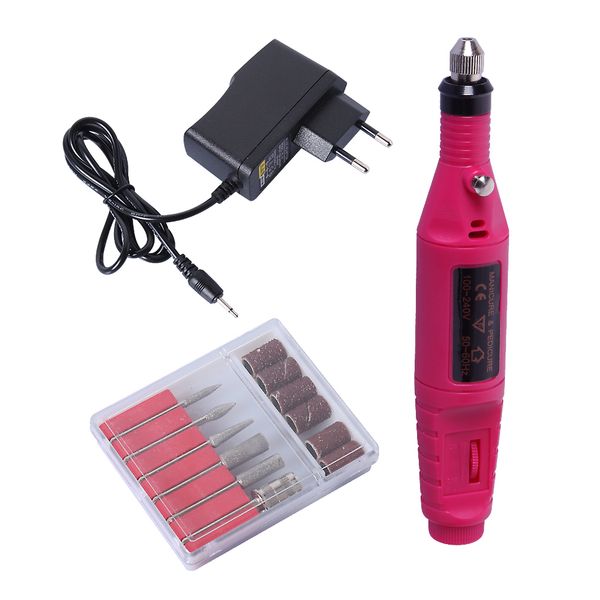 1 set professional electric nail drill manicure machine pen pedicure nail file nail art tools kit 6 bits manicure 4 colors
1 set professional electric nail drill manicure machine pen pedicure nail file nail art tools kit 6 bits manicure 4 colors