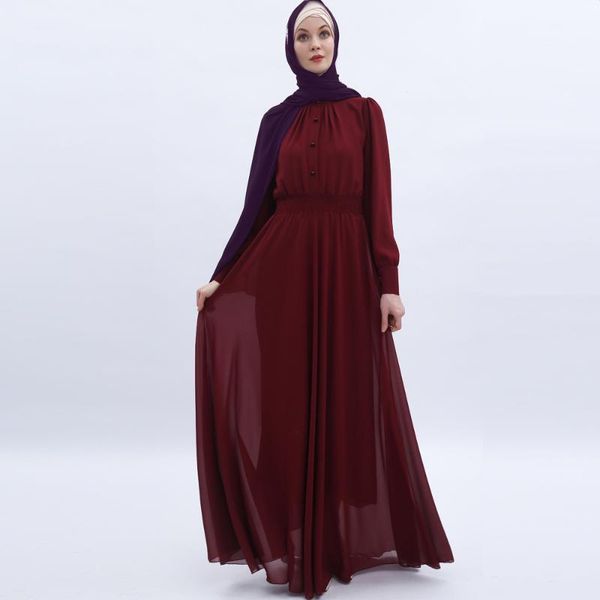 ethnic clothing 2021 double chiffon full-length muslim women's dress middle eastern abaya dress9508, Red
ethnic clothing 2021 double chiffon full-length muslim women's dress middle eastern abaya dress9508, Red