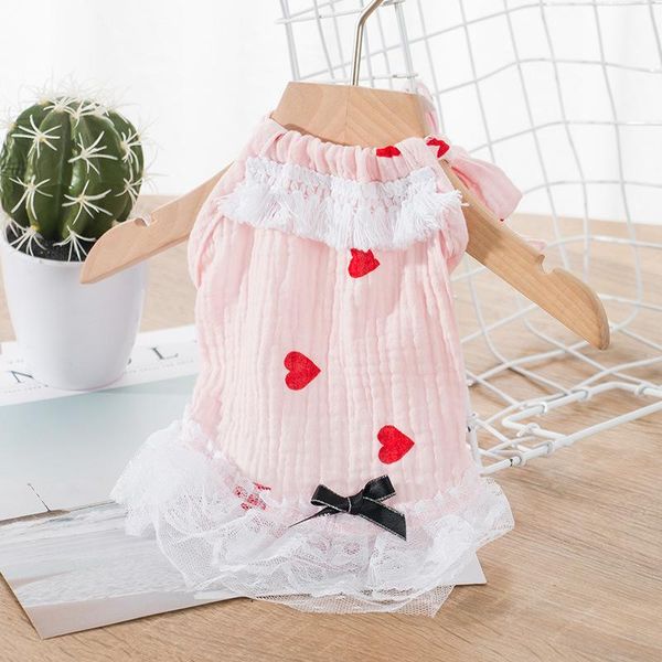 cat costumes clothes vest princess dress heart gauze lace spring summer thin breathable kitten short cute puppy dog skirt costume
cat costumes clothes vest princess dress heart gauze lace spring summer thin breathable kitten short cute puppy dog skirt costume