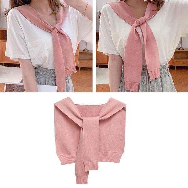 scarves korean woolen knit warm shawl winter female blouse shoulders fake collar cape knotted scarf color neck guard scarve, Blue;gray
scarves korean woolen knit warm shawl winter female blouse shoulders fake collar cape knotted scarf color neck guard scarve, Blue;gray