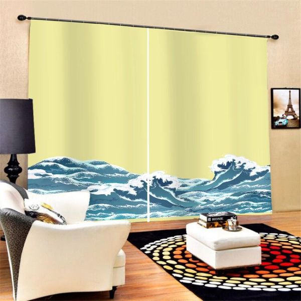 curtain & drapes custom wave curtains oriental culture hand drawn style modern illustration bedroom window 2 panels for living room
curtain & drapes custom wave curtains oriental culture hand drawn style modern illustration bedroom window 2 panels for living room