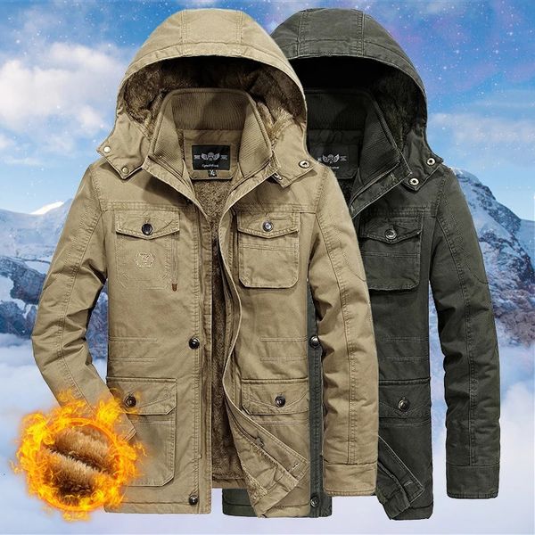 2021 new men's winter brand coats men warm thick windbreaker parkas male hooded multi-pockets jacket plus size 7xl xqla, Black
2021 new men's winter brand coats men warm thick windbreaker parkas male hooded multi-pockets jacket plus size 7xl xqla, Black