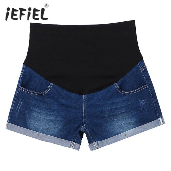 maternity bottoms curling short pants pregnancy denim shorts for pregnant women jeans low-waisted summer loose pockets, White
maternity bottoms curling short pants pregnancy denim shorts for pregnant women jeans low-waisted summer loose pockets, White