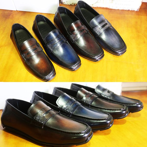 hand stitching handmade leather shoes saturnin scritto driving shoe men's dress casual flats bottom loafers fashion luxury classic for, Red;white
hand stitching handmade leather shoes saturnin scritto driving shoe men's dress casual flats bottom loafers fashion luxury classic for, Red;white