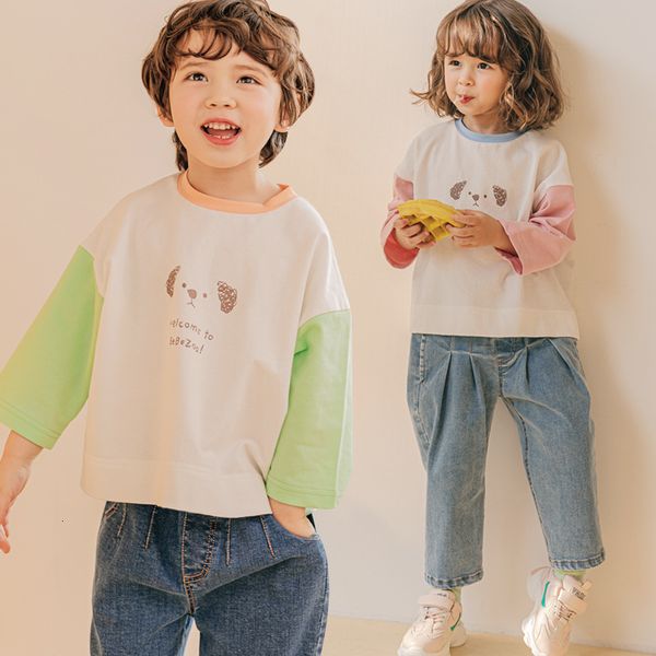 korean clothing 2021 spring long beibeizu sleeve t-shirt cotton round neck color matching cartoon printed chil, Black;white
korean clothing 2021 spring long beibeizu sleeve t-shirt cotton round neck color matching cartoon printed chil, Black;white