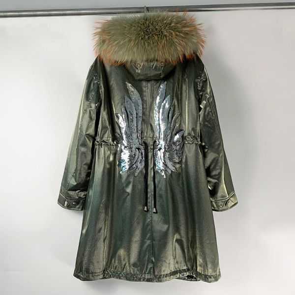 women's fur & faux arashi non-success sent to overcome the coat female sequins detachable otter hair bladder long, Black
women's fur & faux arashi non-success sent to overcome the coat female sequins detachable otter hair bladder long, Black