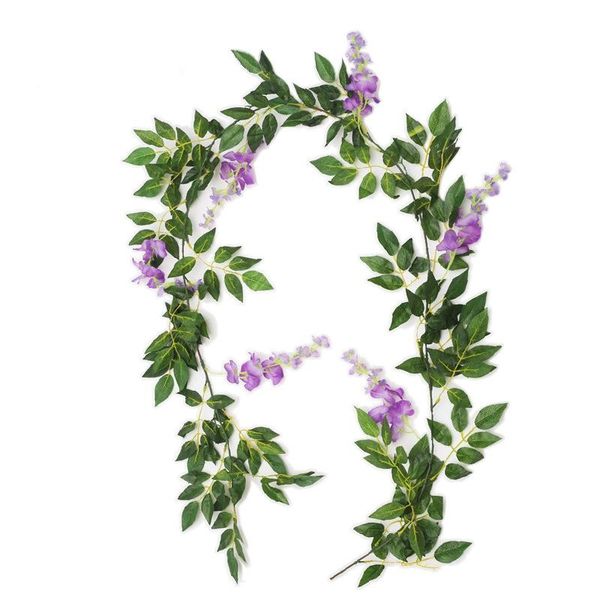 decorative flowers & wreaths 2m artificial wisteria vine garland wedding arch decoration fake plants foliage rattan trailing faux flower wal
decorative flowers & wreaths 2m artificial wisteria vine garland wedding arch decoration fake plants foliage rattan trailing faux flower wal