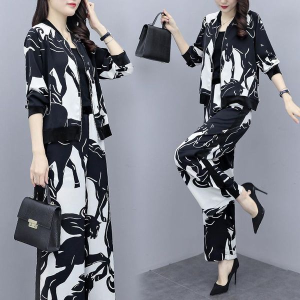 women's two piece pants floral print women 2 set and ensemble femme sets womens outfits wide leg clothes matching, White
women's two piece pants floral print women 2 set and ensemble femme sets womens outfits wide leg clothes matching, White