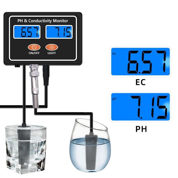 meters ph meter salinity detector monitor online ec conductivity real-time continuous water quality tester aquarium swimming pool
meters ph meter salinity detector monitor online ec conductivity real-time continuous water quality tester aquarium swimming pool