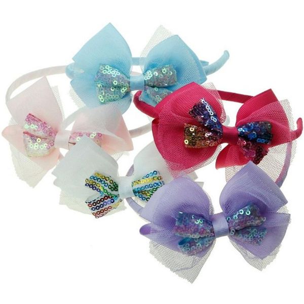 hair accessories 10pcs/lot sweet lovely sequins big bow flower hairbands yarn for girls band headband, Slivery;white
hair accessories 10pcs/lot sweet lovely sequins big bow flower hairbands yarn for girls band headband, Slivery;white