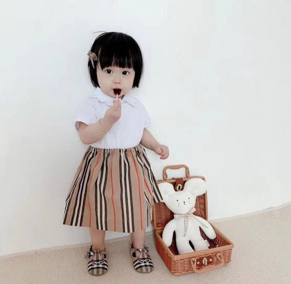 b white collar stripe short sleeves dresses sumner 2021 kids boutique clothing kids girls dresses special products, Red;yellow
b white collar stripe short sleeves dresses sumner 2021 kids boutique clothing kids girls dresses special products, Red;yellow