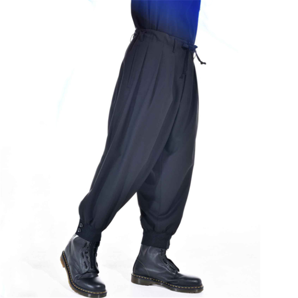 men's pants casual korean fashion youth with thin personalized loose spring leggings, Black
men's pants casual korean fashion youth with thin personalized loose spring leggings, Black