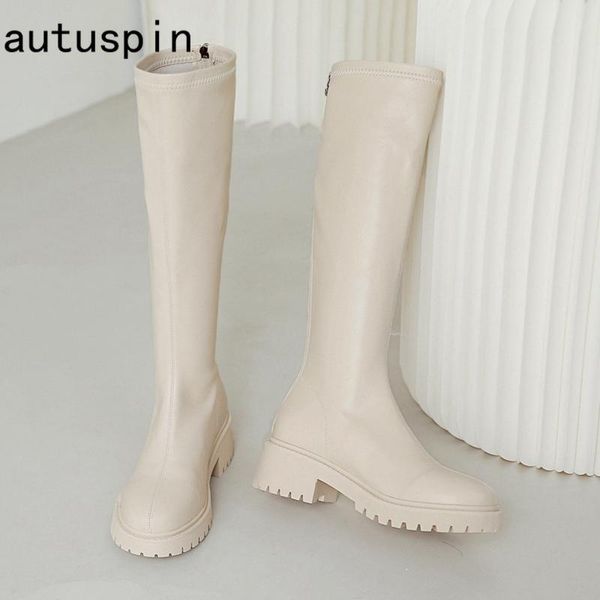 boots autuspin brand knee-high for women fashion back zipper knight long boot women's winter keep warm casual flat shoes woman, Black
boots autuspin brand knee-high for women fashion back zipper knight long boot women's winter keep warm casual flat shoes woman, Black