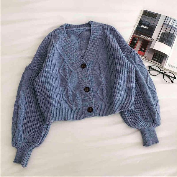 women's jackets neploe korean twisted short causal sweater cardigan long sleeve v-neck autumn winter solid women knitted jacket 4e028 9, Black;brown
women's jackets neploe korean twisted short causal sweater cardigan long sleeve v-neck autumn winter solid women knitted jacket 4e028 9, Black;brown