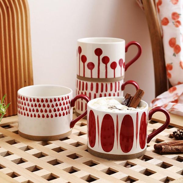 mugs simple nordic net red multi-pattern mug with handle personalized hand-painted creative ceramic
mugs simple nordic net red multi-pattern mug with handle personalized hand-painted creative ceramic