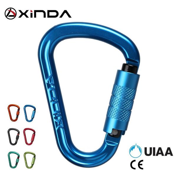 cords, slings and webbing xinda professional safety rock climbing carabiner aluminum alloy high strength buckle 25kn screw camping lock outd
cords, slings and webbing xinda professional safety rock climbing carabiner aluminum alloy high strength buckle 25kn screw camping lock outd