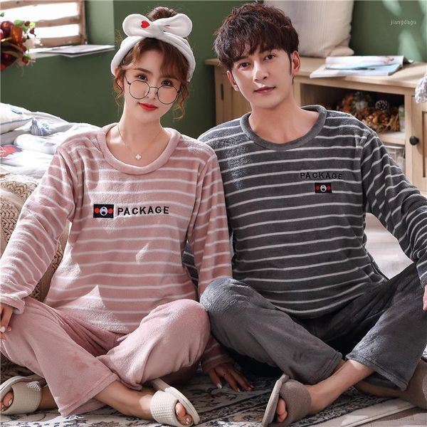 home suit lounge sleeping flannel warm winter two piece set pajamas for men women couple loungewear sets men's sleepwear, Black;brown
home suit lounge sleeping flannel warm winter two piece set pajamas for men women couple loungewear sets men's sleepwear, Black;brown