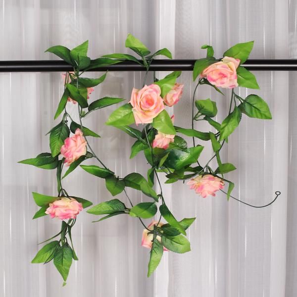 wholesale 2x artificial rose garland silk flower wedding home garden decoration diy fack peach decorative flowers craft plants
wholesale 2x artificial rose garland silk flower wedding home garden decoration diy fack peach decorative flowers craft plants