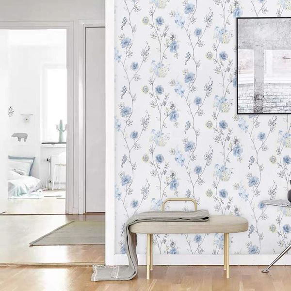 wallpapers home blue floral peel and stick wallpaper self-adhesive waterproof removable modern contact paper
wallpapers home blue floral peel and stick wallpaper self-adhesive waterproof removable modern contact paper