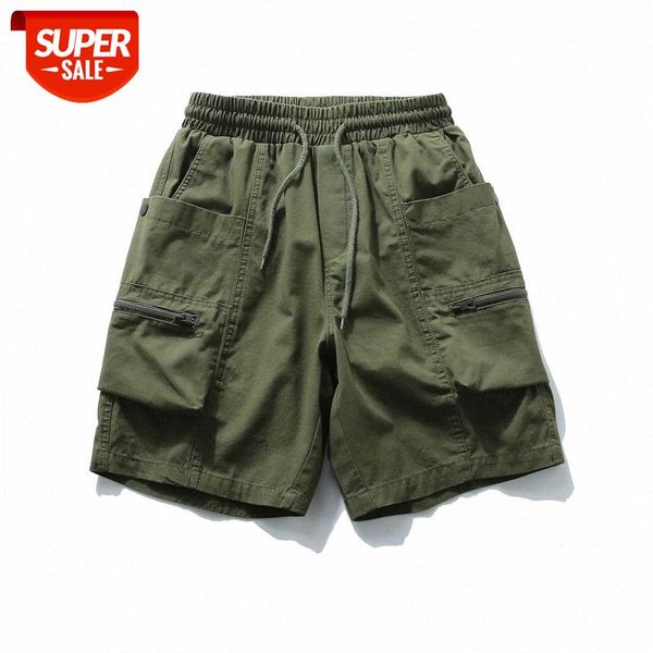 hong kong style zipper multi-pocket overalls shorts men's street flow elastic waist straight loose five-point pants #bo9j, Black
hong kong style zipper multi-pocket overalls shorts men's street flow elastic waist straight loose five-point pants #bo9j, Black