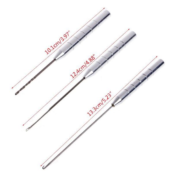 fishing accessories 3in1 carp rigging stainless steel bait needle fish drill tackle set tool
fishing accessories 3in1 carp rigging stainless steel bait needle fish drill tackle set tool