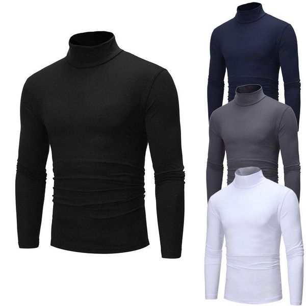 men's t-shirts winter autumn men thermal cotton turtle neck pullover basic tee stretch crew t-shirt, White;black
men's t-shirts winter autumn men thermal cotton turtle neck pullover basic tee stretch crew t-shirt, White;black