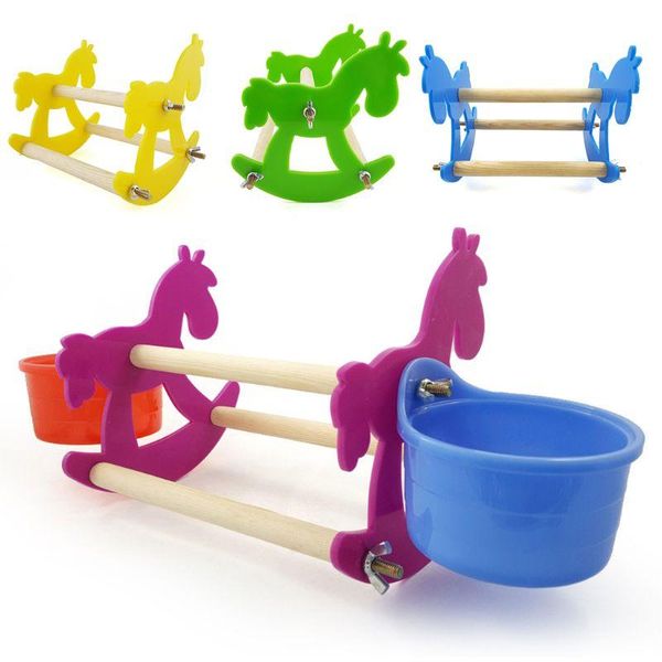 other bird supplies funny parrot chew toy small wooden rocking horse chair toys with double cup feeder
other bird supplies funny parrot chew toy small wooden rocking horse chair toys with double cup feeder