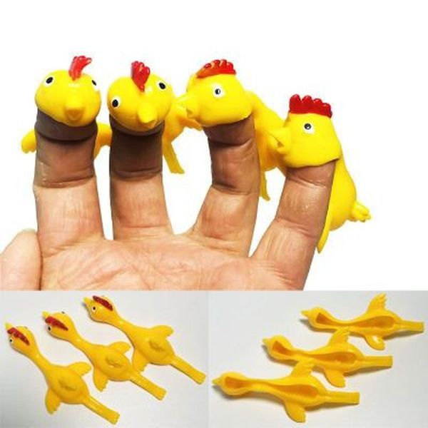 10CM Novelty Gags & Practical Joke Toys Funny Laugh Rubber Chicken Stretchy Flying Turkey Finger Birds Sticky FY9410
10CM Novelty Gags & Practical Joke Toys Funny Laugh Rubber Chicken Stretchy Flying Turkey Finger Birds Sticky FY9410