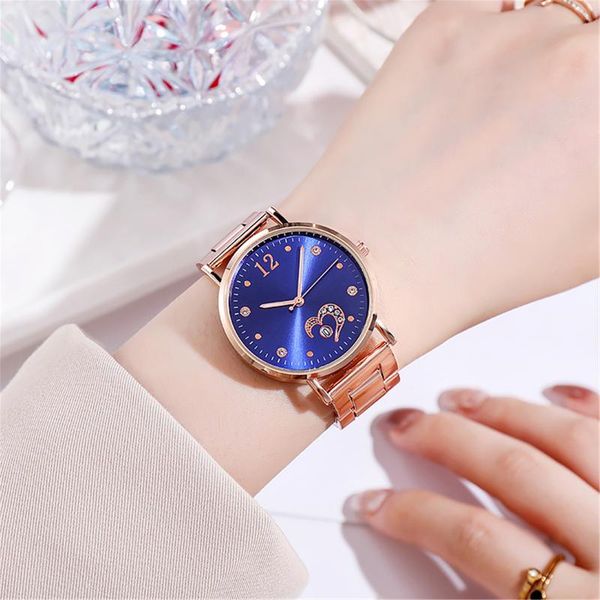 wristwatches ladies temperament luminous steel band glass alloy quartz watch women watches fashion disc simple romantic wrist, Slivery;brown
wristwatches ladies temperament luminous steel band glass alloy quartz watch women watches fashion disc simple romantic wrist, Slivery;brown