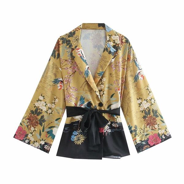 women's jackets puwd fashion women loose yellow print kimono 2021 spring leisure female oversized sashes ladies chic v neck outerwe, Black;brown
women's jackets puwd fashion women loose yellow print kimono 2021 spring leisure female oversized sashes ladies chic v neck outerwe, Black;brown