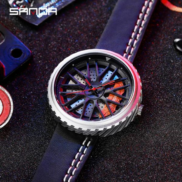 wristwatches creative men watches sport quartz blue leather steel watch wrist waterproof relogio masculino, Slivery;brown
wristwatches creative men watches sport quartz blue leather steel watch wrist waterproof relogio masculino, Slivery;brown