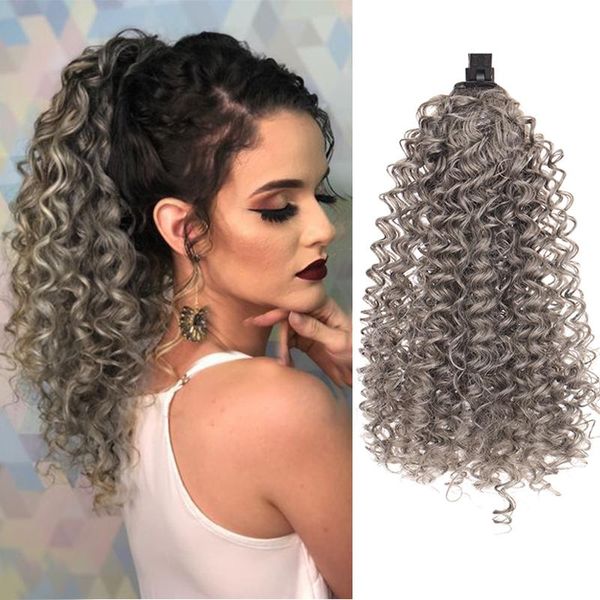 synthetic wigs xuanguang natural curly hair 14" drawstring ponytail wig quirky heat-resistant african ladies, Black
synthetic wigs xuanguang natural curly hair 14" drawstring ponytail wig quirky heat-resistant african ladies, Black
