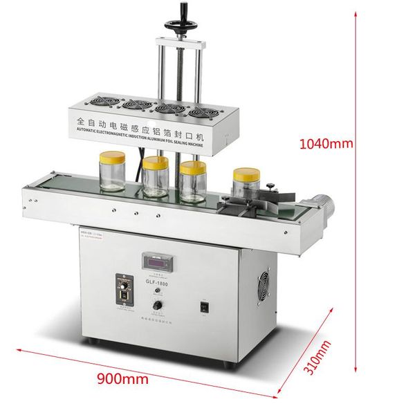 luxury automatic continuous electromagnetic induction bottle cap aluminum foil sealing machine
luxury automatic continuous electromagnetic induction bottle cap aluminum foil sealing machine