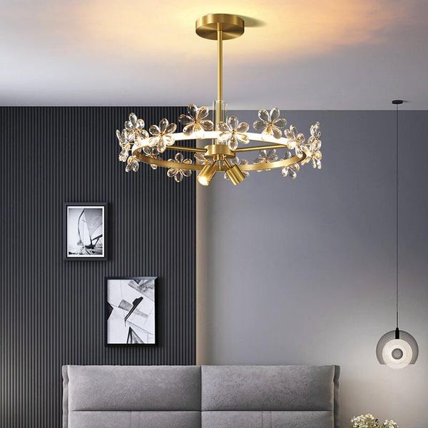 chandeliers modern led luxury flower crystal copper chandelier lighting dinning living room decoration light fixtures round kitchen lights
chandeliers modern led luxury flower crystal copper chandelier lighting dinning living room decoration light fixtures round kitchen lights