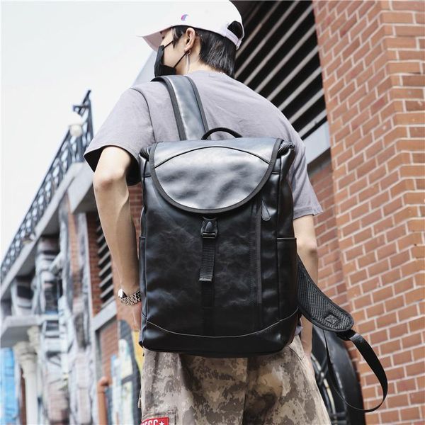 backpack leather men's computer waterproof bag fashion travel youth 
backpack leather men's computer waterproof bag fashion travel youth