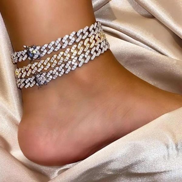 anklets stonrfans fashion rhinestone stainless steel cuban link for women foot hip hop punk anklet bracelet bling jewelry chains, Red;blue
anklets stonrfans fashion rhinestone stainless steel cuban link for women foot hip hop punk anklet bracelet bling jewelry chains, Red;blue