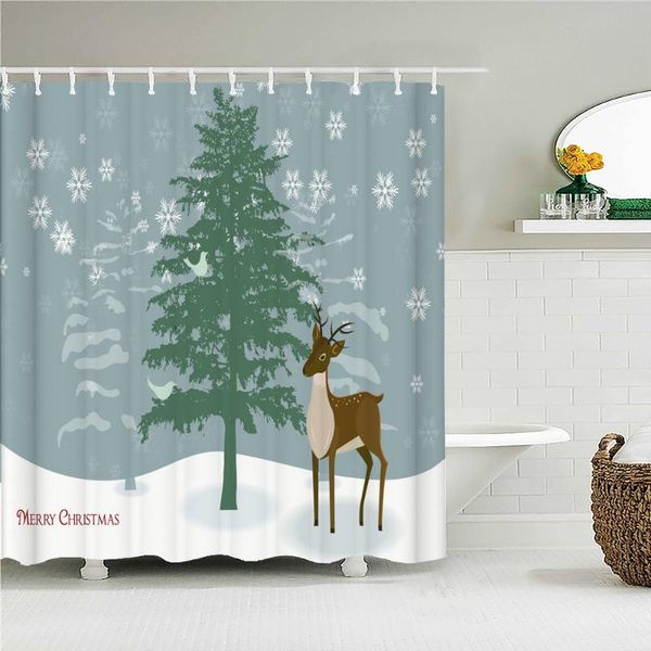 shower curtains christmas cartoon santa claus reindeer bath used for festival bathroom decoration waterproof screen
shower curtains christmas cartoon santa claus reindeer bath used for festival bathroom decoration waterproof screen