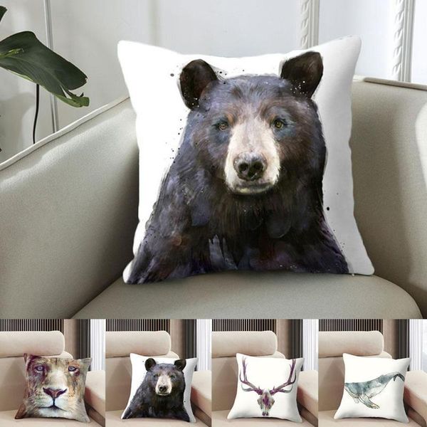 cushion/decorative pillow 45x45cm bear deer whale lion pattern cushion cover animals pillowcase for living room sofa office car pillowslip h
cushion/decorative pillow 45x45cm bear deer whale lion pattern cushion cover animals pillowcase for living room sofa office car pillowslip h