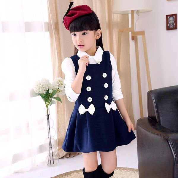 girl's dresses 2021 autumn winter girls sleeveless dress teenage cotton wool-like kids children student vestidl infanti, Red;yellow
girl's dresses 2021 autumn winter girls sleeveless dress teenage cotton wool-like kids children student vestidl infanti, Red;yellow