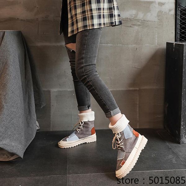 boots women platform shoes colorblock cotton flat ankle booties student fashion 2021 winter spring casual plus size, Black
boots women platform shoes colorblock cotton flat ankle booties student fashion 2021 winter spring casual plus size, Black