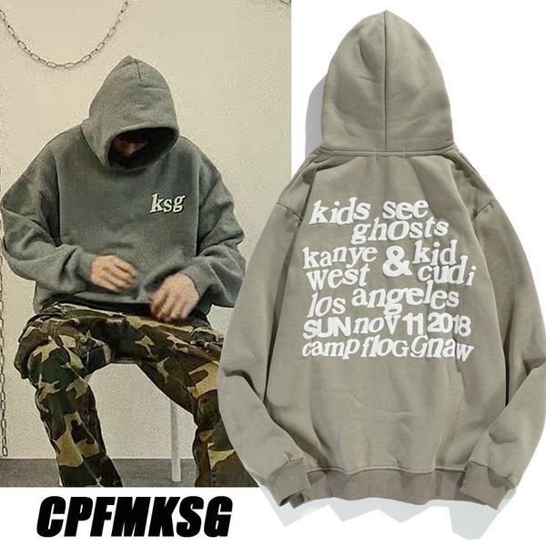 chao brand high street hip hop kanye foam grey green plush sweater, men's and women's same coat, Black
chao brand high street hip hop kanye foam grey green plush sweater, men's and women's same coat, Black