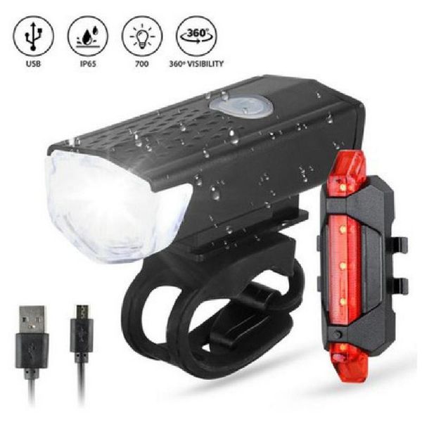 bicycle light usb led rechargeable set handlebar mount mountain cycle bike front back headlight rear lamp
bicycle light usb led rechargeable set handlebar mount mountain cycle bike front back headlight rear lamp