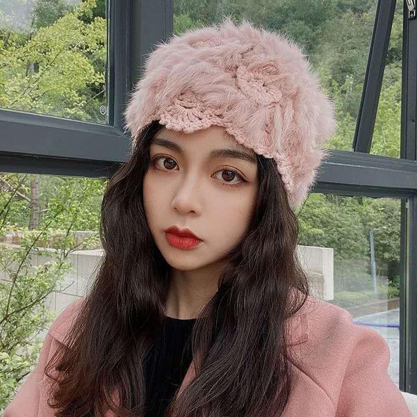 berets manufacturer's korean hat women's winter warm lady temperament knitted hair ball headwear wholesale elegant style, Blue;gray
berets manufacturer's korean hat women's winter warm lady temperament knitted hair ball headwear wholesale elegant style, Blue;gray