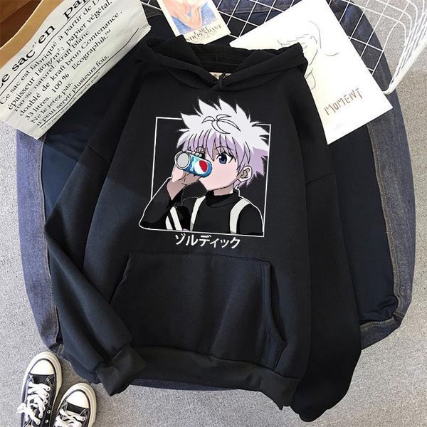 winter hunter x hunter hoodies killua hoodie killua zaoldyeck long sleeve loose hooded sweatshirt autumn hoody pullover, Black
winter hunter x hunter hoodies killua hoodie killua zaoldyeck long sleeve loose hooded sweatshirt autumn hoody pullover, Black