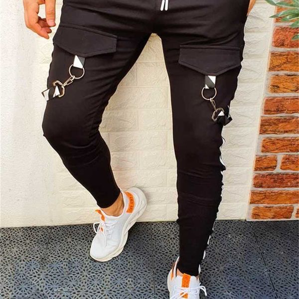 rendy fashion gentlemen cargo cord ee streep patchwork chains bags fitting casual jogging broek, Black
rendy fashion gentlemen cargo cord ee streep patchwork chains bags fitting casual jogging broek, Black