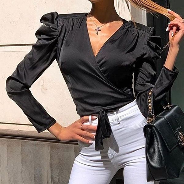new women boho beach autumn crop long sleeve solid shirt harajuku blouse bandage lace up elegant blusas femininas, White
new women boho beach autumn crop long sleeve solid shirt harajuku blouse bandage lace up elegant blusas femininas, White