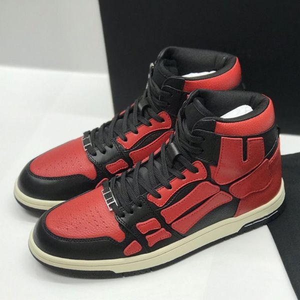 designer skel- hi sneakers luxury men spring shoes leather bones applique upper footbed high-sport shoe fashionable outdoor leisure, Black
designer skel- hi sneakers luxury men spring shoes leather bones applique upper footbed high-sport shoe fashionable outdoor leisure, Black