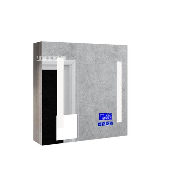 mirrors 70/80cm modern bathroom toughened glass multifunctional antifog smart mirror cabinet solid wood wall mounted 110v/220v
mirrors 70/80cm modern bathroom toughened glass multifunctional antifog smart mirror cabinet solid wood wall mounted 110v/220v